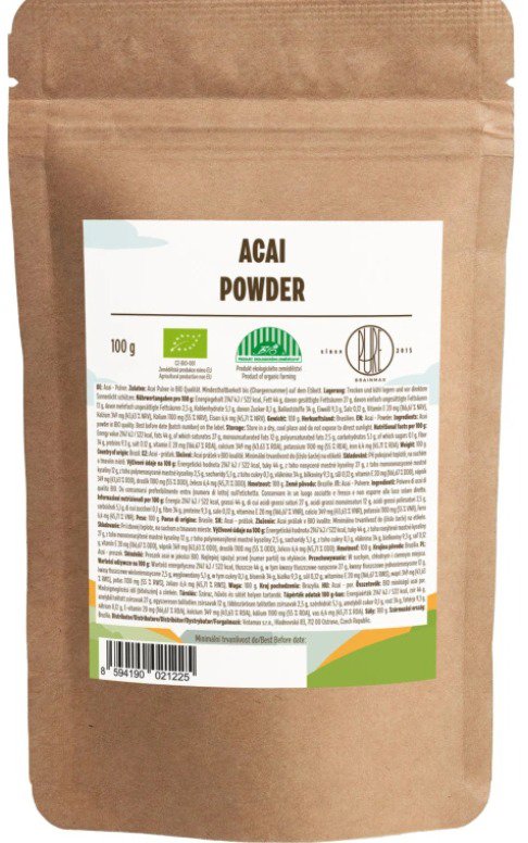 BrainMax Pure Acai Powder BIO 100 g