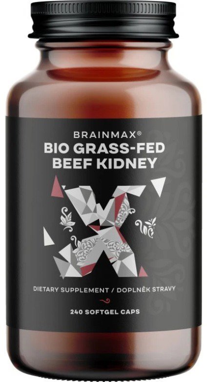 BrainMax Grass-Fed Beef kidney BIO 240 kapslí