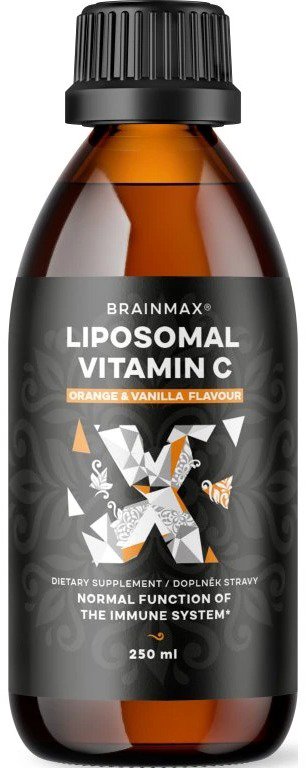 BrainMax Liquid Liposomal Vitamin C, 500 mg, 250 ml