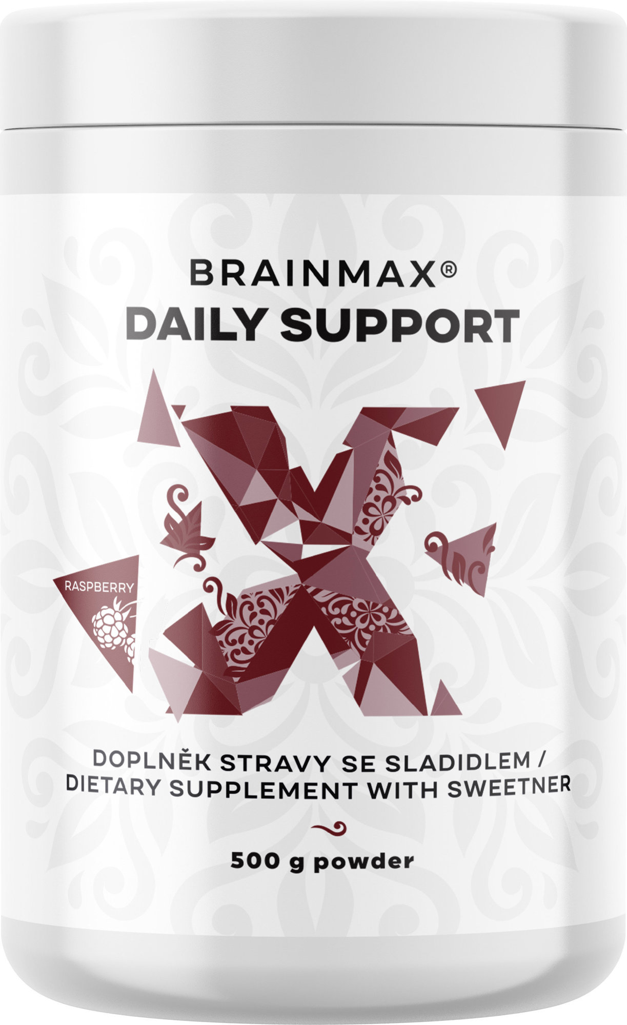 BrainMax Daily Support malina, 500 g