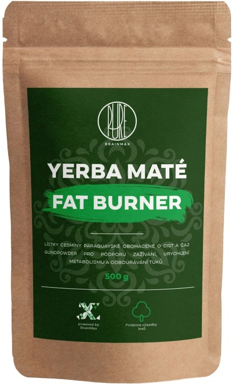 BrainMax Pure Yerba Maté Fat Burner, 500 g