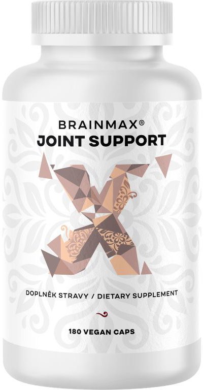 BrainMax Joint Support podpora kloubů a kostí 180 rostlinných kapslí