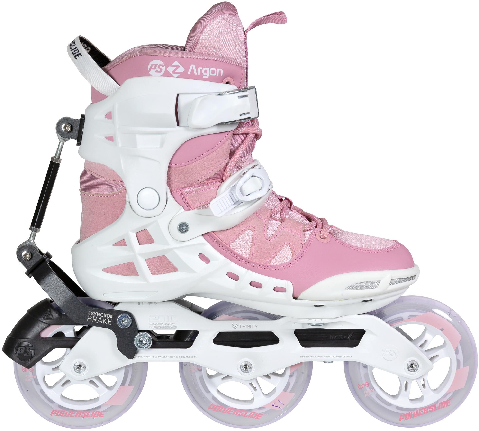 Powerslide Phuzion Argon Syncro Rose 110 Trinity, 38