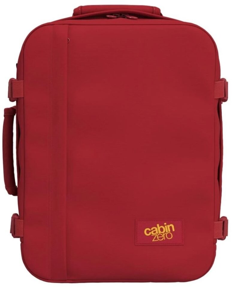 CabinZero Batoh do letadla 40 × 30 × 20 Classic 28 l 082602 červený
