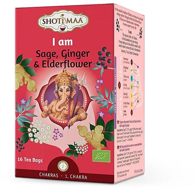 Shoti Maa - Čakry - 1. čakra: I Am - ajurvédský Yogi čaj