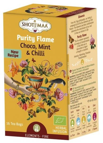 Shoti Maa - Živly - Oheň: Plamen čistoty - ajurvédský Yogi čaj