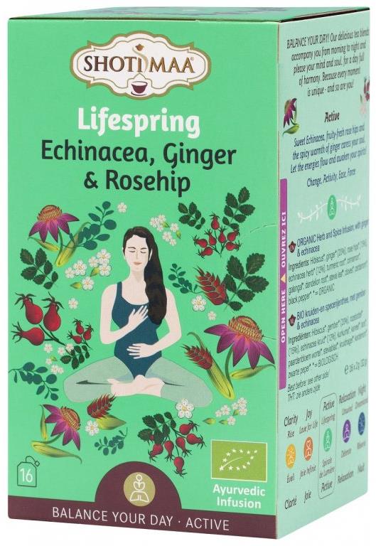 Shoti Maa - Lifespring - Pramen života - ajurvédský Yogi čaj
