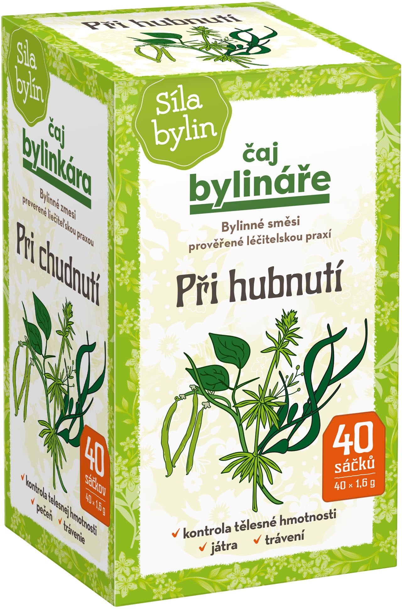 Čaj bylináře Při hubnutí 40 × 1,6 g