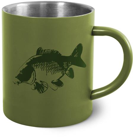 Delphin Nerezový hrnek Carp 300 ml