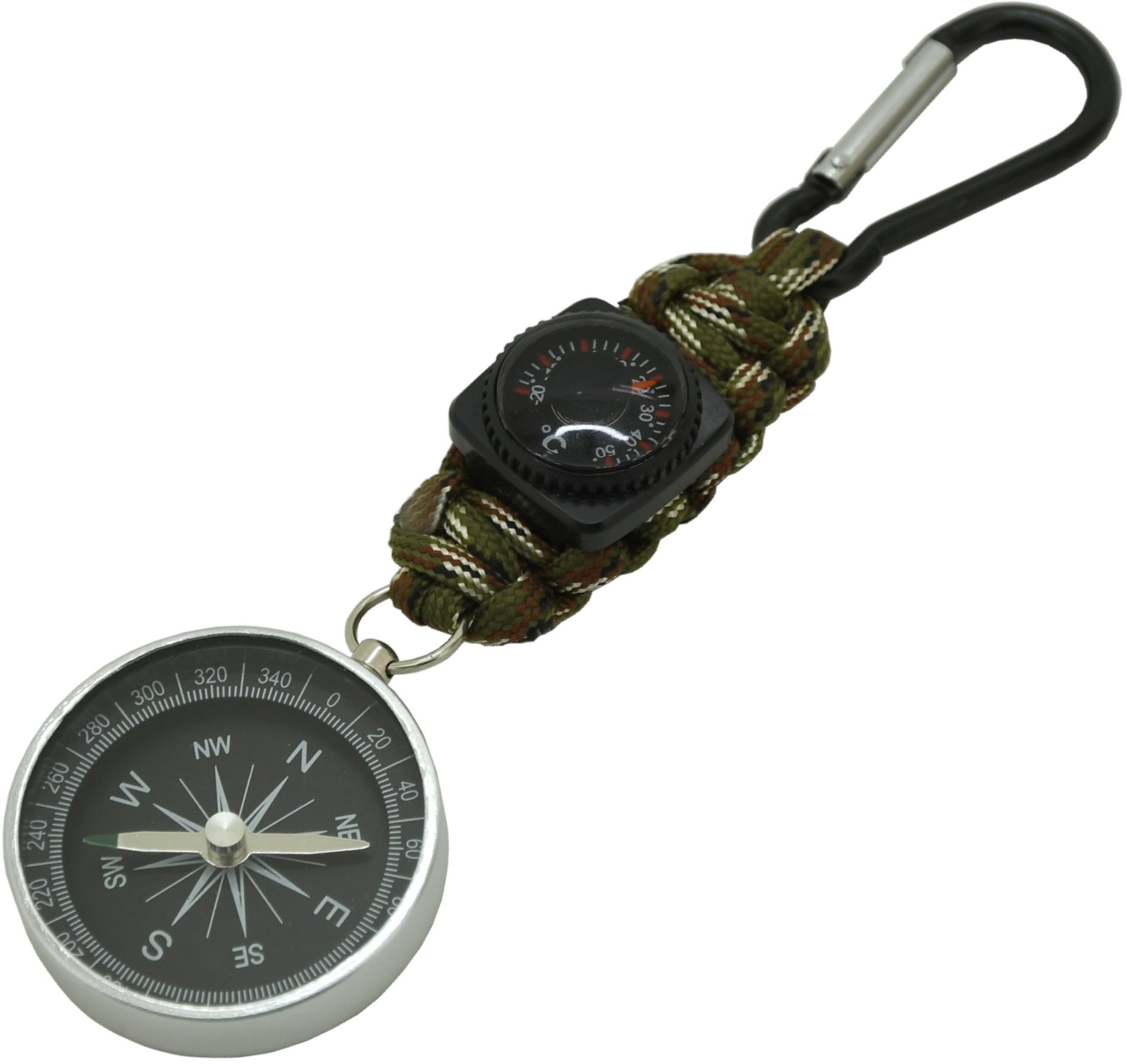 CATTARA Přívěšek Outdoor s teploměrem a kompasem