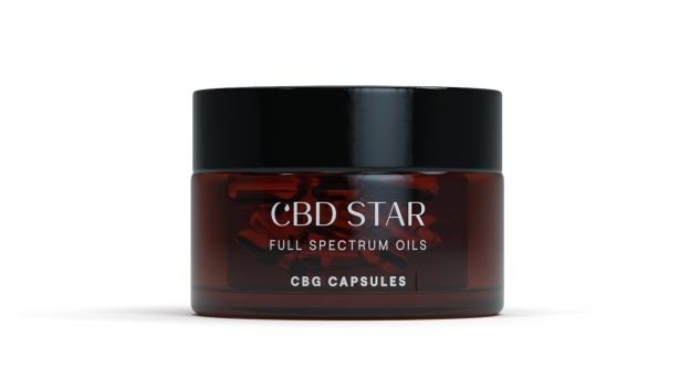 CBD STAR CBG kapsle – 5% CBG