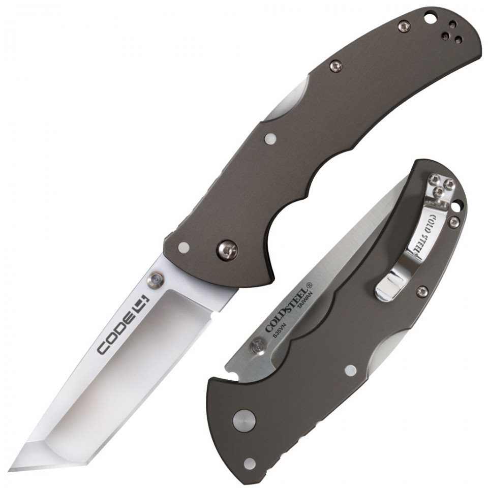 Cold Steel Code 4 Tanto pt. Plain Edge