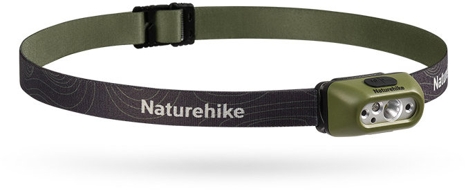 Naturehike Čelovka dobíjecí 200 lm, zelená