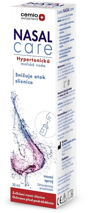 Cemio Hypertonická mořská voda Nasal Care, 30 ml