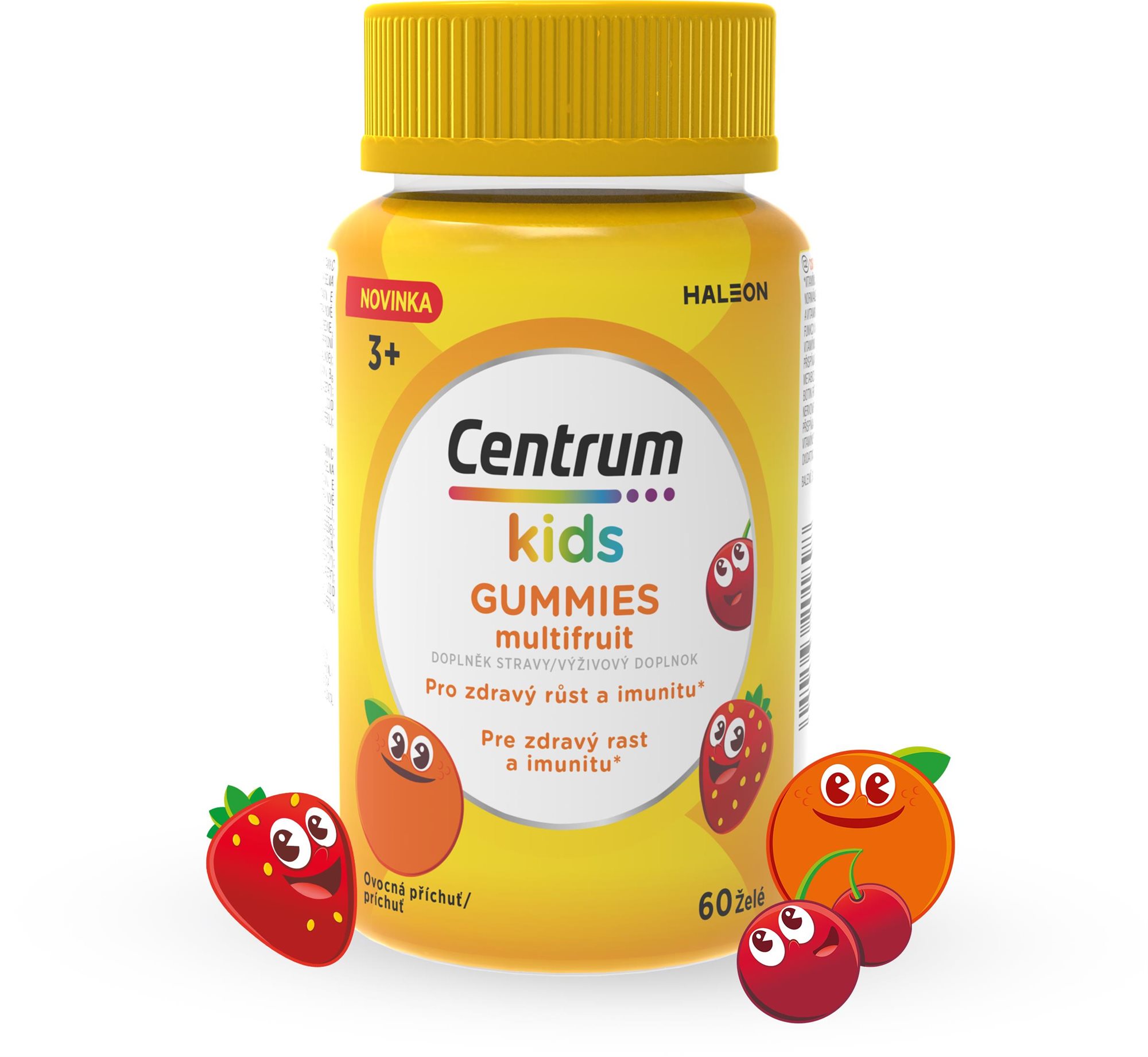 Centrum Kids Gummies multivitamín multifruit želé 60 ks