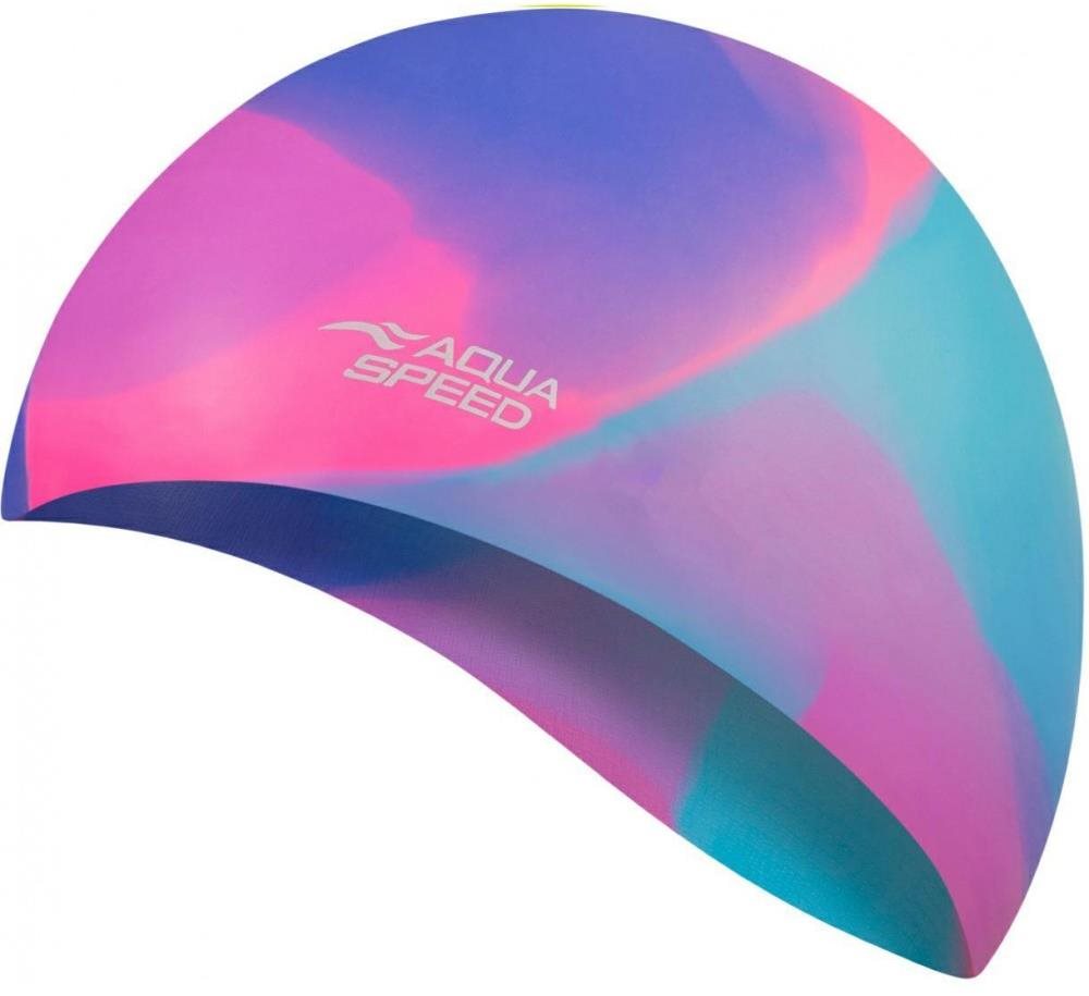 Plavecká čepice BUNT 45 růžová/modrá