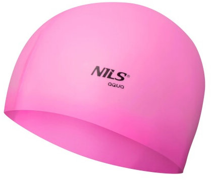NILS Aqua NQC PK02 Silikonová čepice, světlerůžová