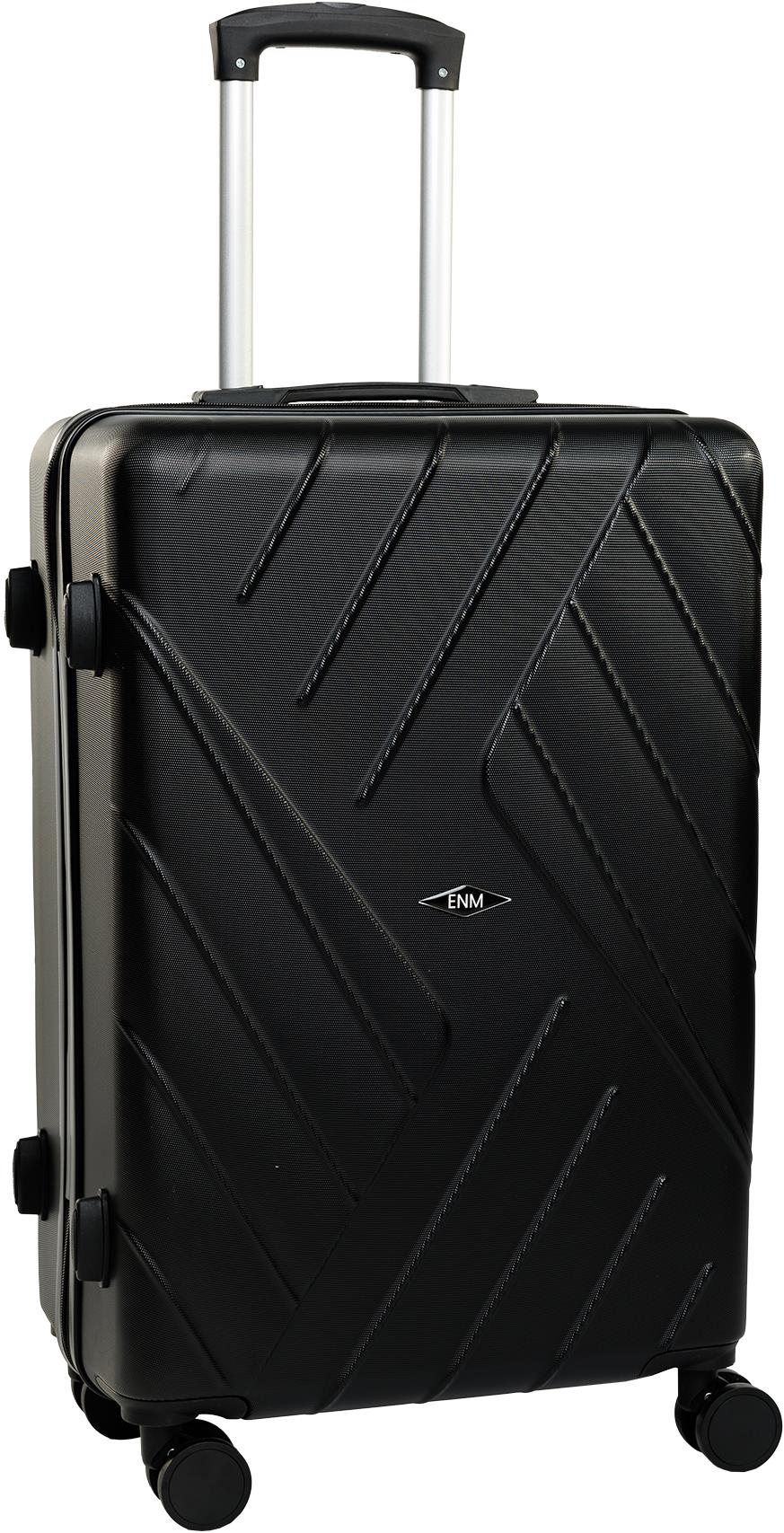 ENM cestovní kufr - černý 67 l