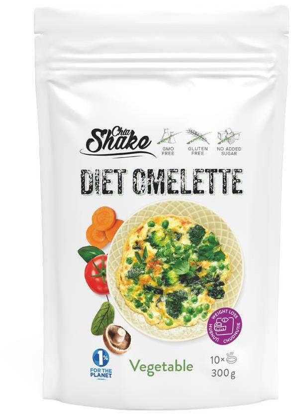 Chia Shake Dietní omeleta - 10 jídel - Zeleninová