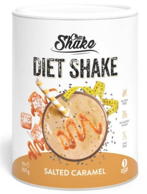 Chia Shake Dietní koktejl - 10 jídel - Slaný karamel