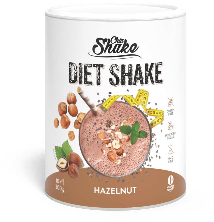 Chia Shake Dietní koktejl - 10 jídel - Lískový oříšek