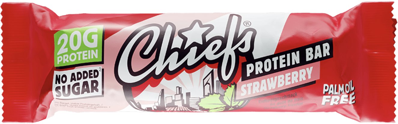 Chiefs Proteinová tycinka jahoda