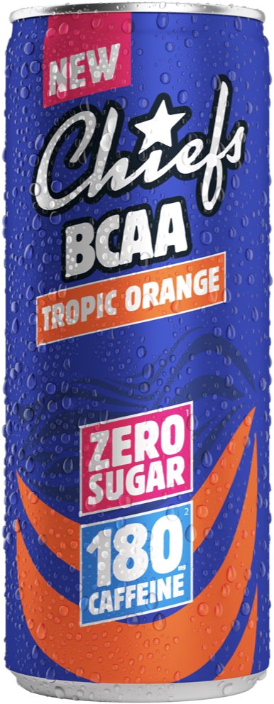 Chiefs BCAA výkonnostní nápoj 330 ml tropický pomeranč