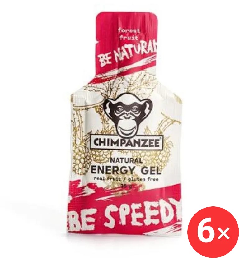 CHIMPANZEE energy gel 6 x 35g, Forest Fruit