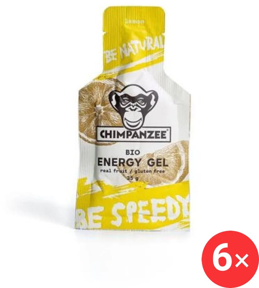 CHIMPANZEE energy gel 6 x 35 g, Lemon