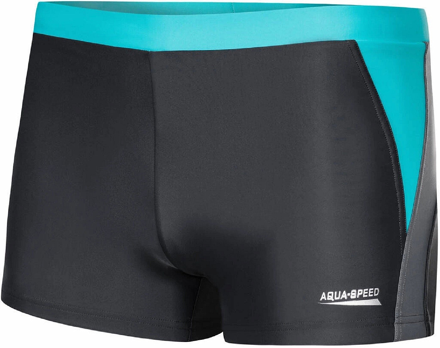 Aqua Speed Dario Plavky pánské šedé/tyrkys XL