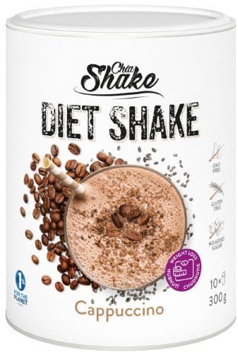 Chia Shake Dietní koktejl 300g, cappuccino