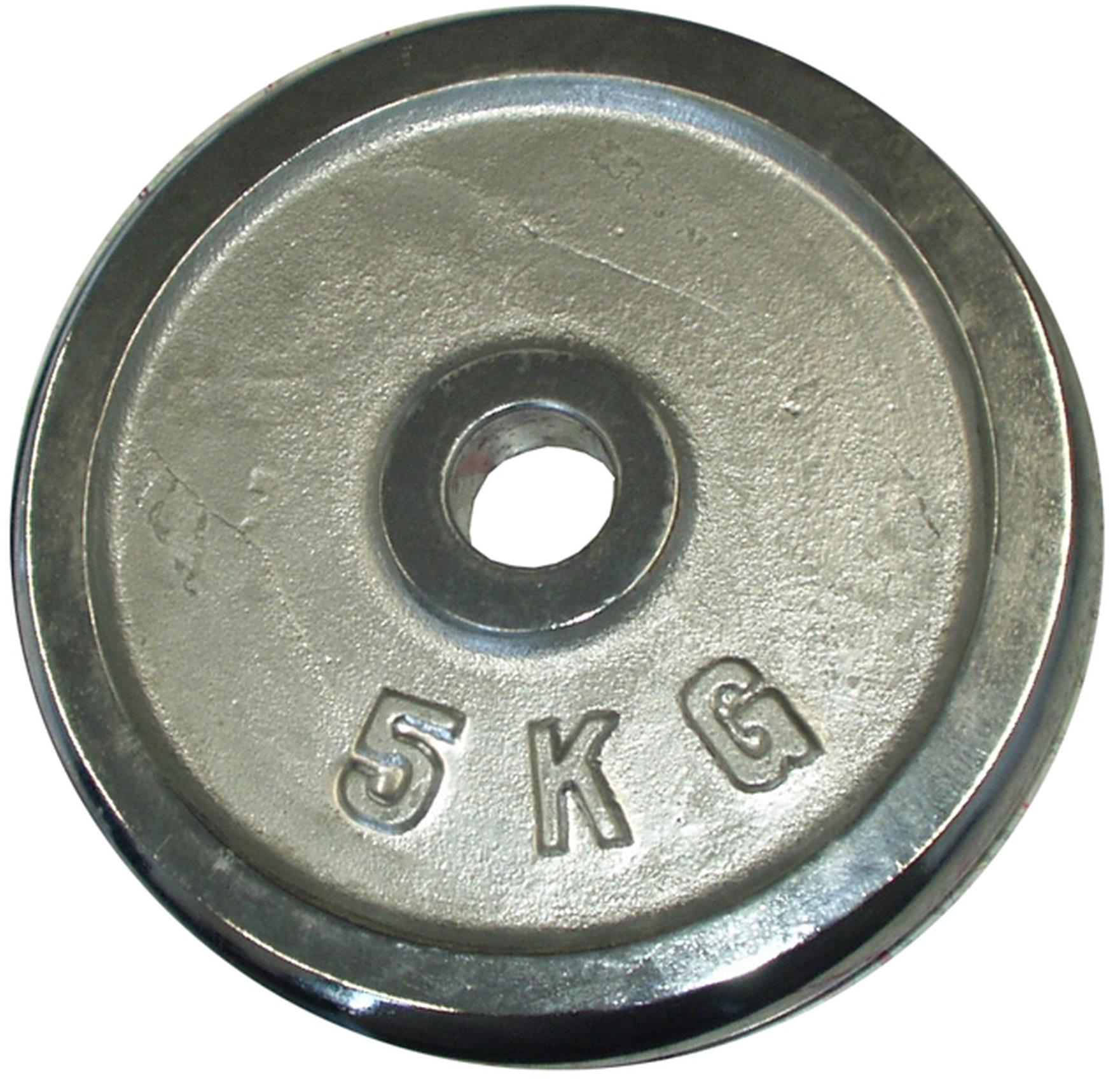KUBIsport Kotouč chrom 5 kg - 30 mm
