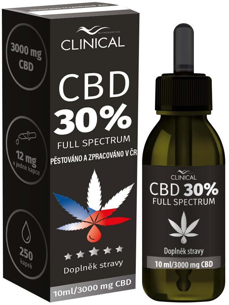Clinical CBD 30% Full Spectrum 10 ml