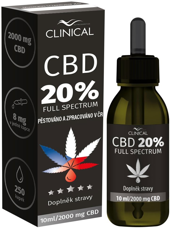 Clinical CBD 20% Full Spectrum 10 ml