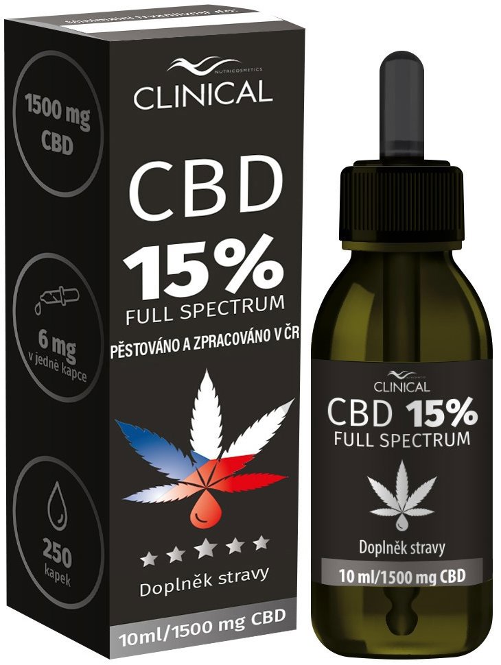 Clinical CBD 15% Full Spectrum 10 ml
