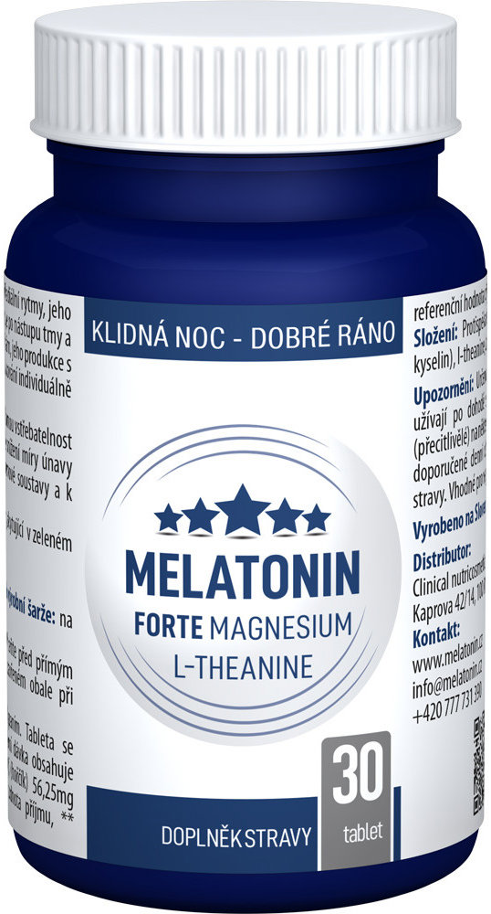 Clinical Melatonin Forte Magnesium L-Theanine 30 tablet