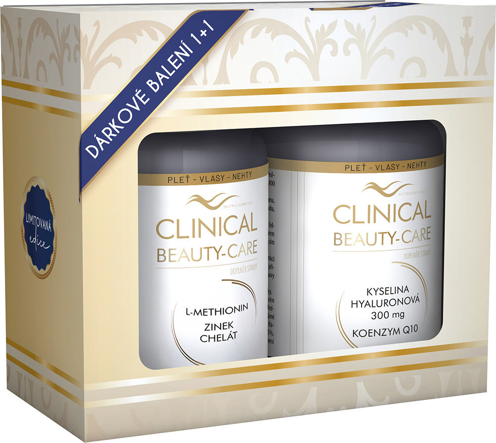 Clinical L-Methionin + Kyselina Hyaluronová 2 × 60 tobolek