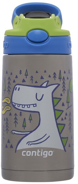 Contigo Dětská Termolahev Easy Clean 380 ml, Matcha Dragon