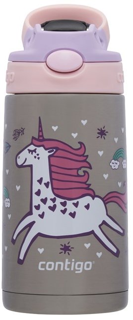 Contigo Dětská Termolahev Easy Clean 380 ml, Strawberry Unicorn