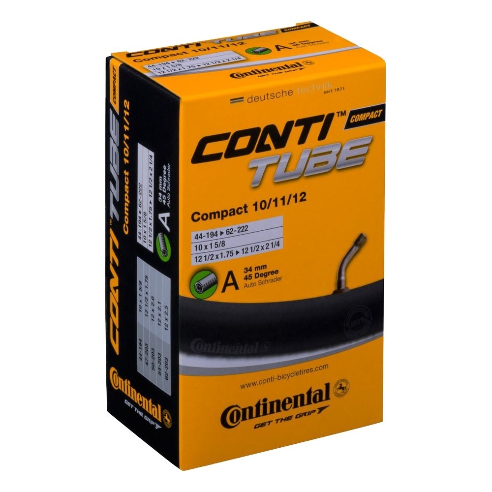 Continental Compact 10/12 zahnutý autoventil