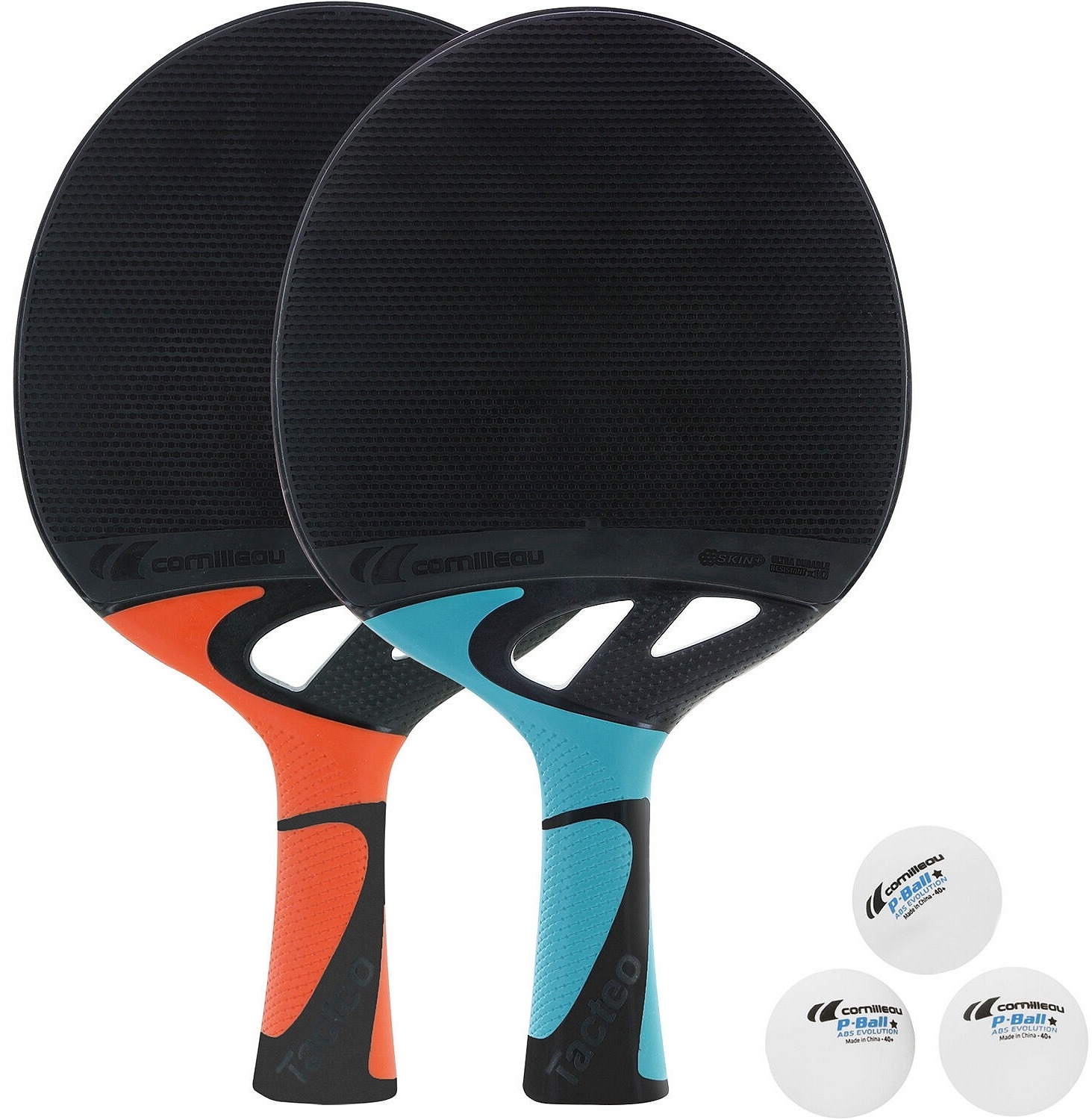 Cornilleau Tacteo Pack Duo (2R.+3B.), černomodrá, černočervená