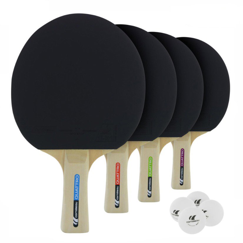 Cornilleau Sport Pack Quattro (4R. + 4B.)