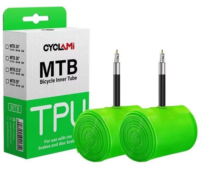 Cyclami Duše 65 g ME MTB 29" 622 1.9-2.5 45 mm green 2 ks