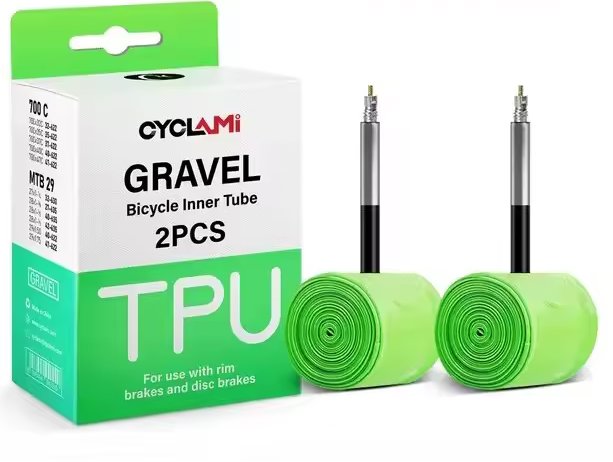 Cyclami Duše 50 g ME GRAVEL 700/18C-32C 45 mm green 2 ks