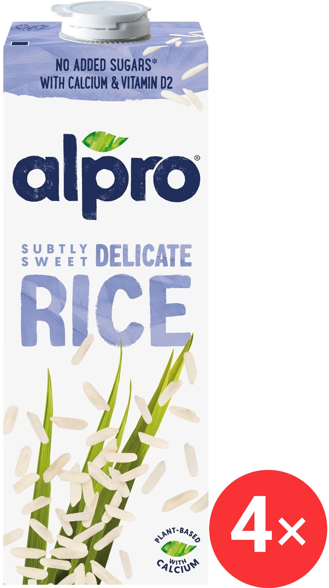 Alpro rýžový nápoj 4 x 1l