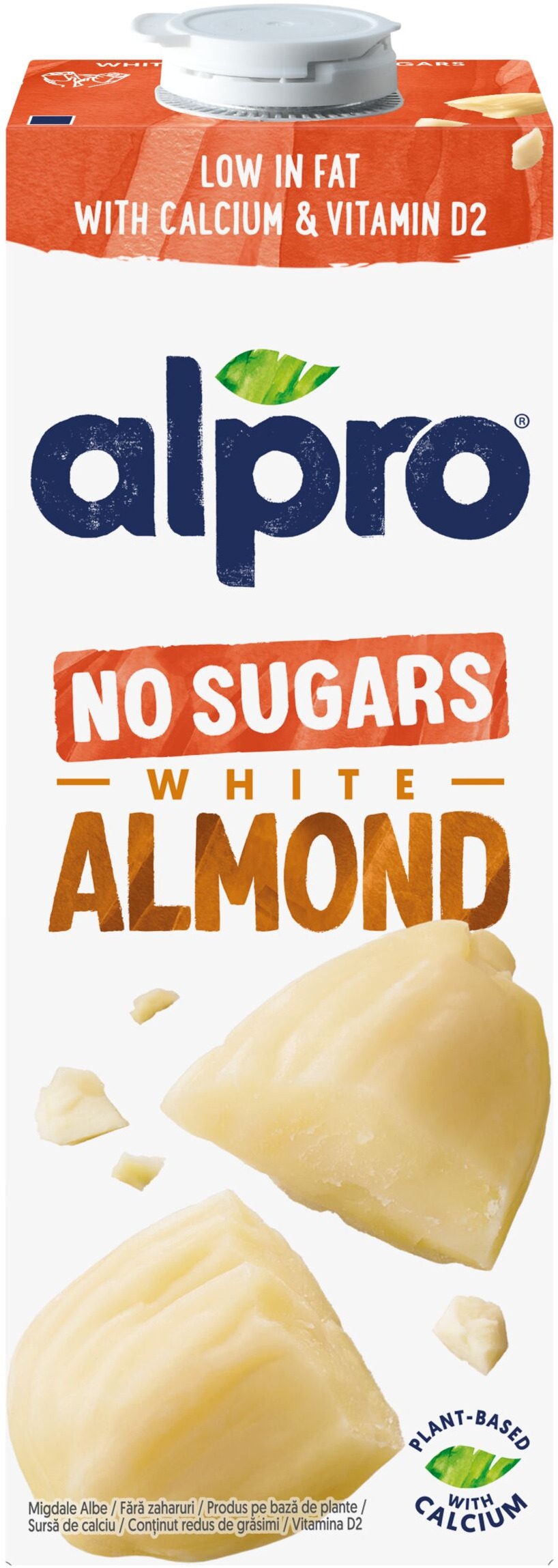 Alpro mandlový nápoj neslazený-nepražený 1l