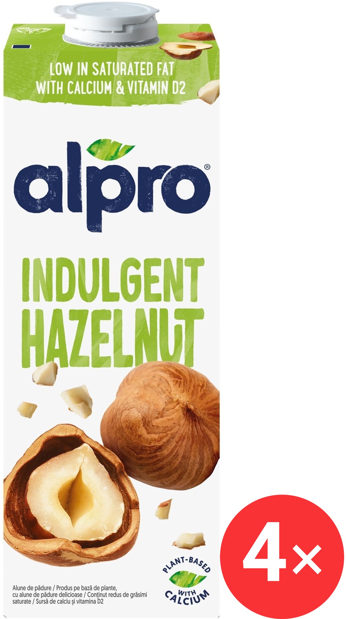 Alpro nápoj s lískovými oříšky 4 x 1l