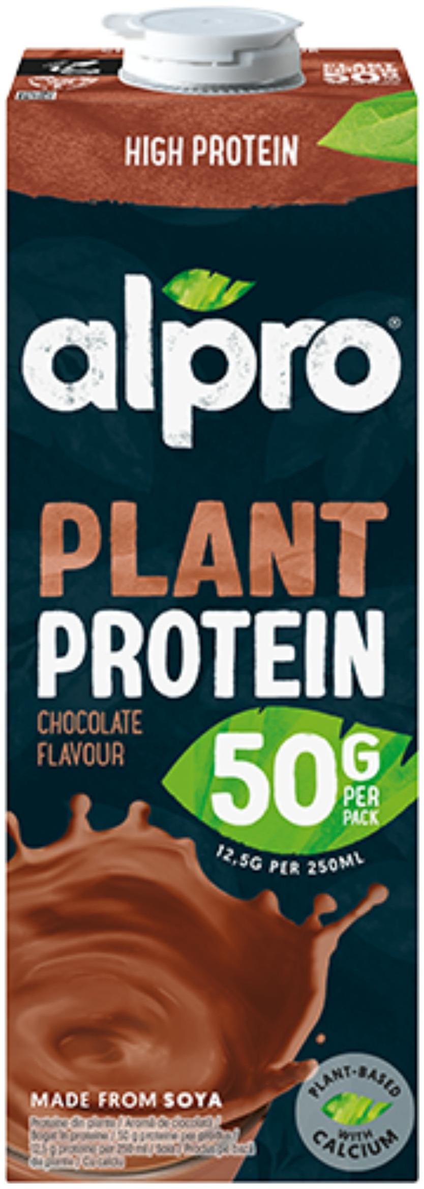 Alpro High Protein Sójový nápoj s čokoládovou příchutí 1 l
