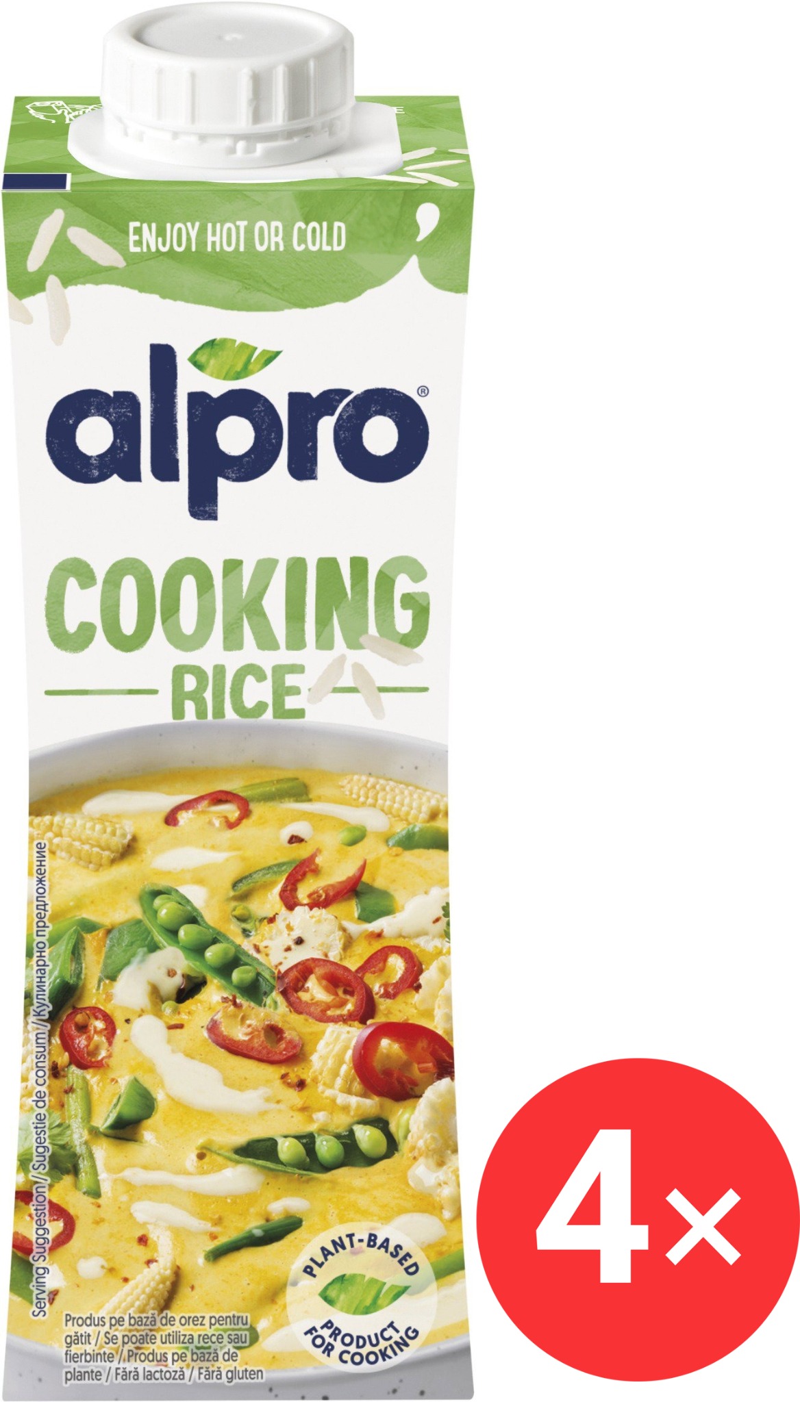 Alpro rýžový výrobek na vaření 4 x 250 ml
