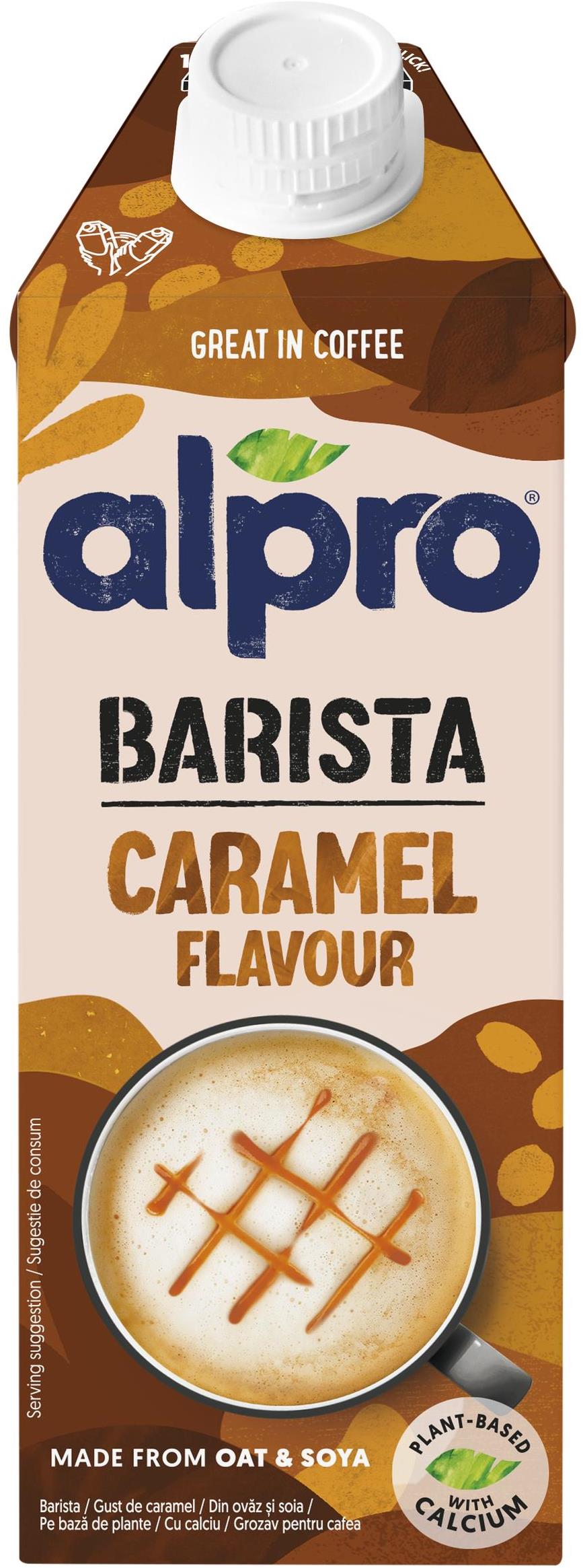 Alpro Barista ovesno-sójový nápoj s karamelovou příchutí 750 ml